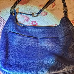 Brighton Barbados Navy Purse.